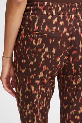 Tapered Pantaloni 'Rizetta' di b.young in marrone