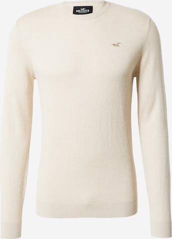 HOLLISTER Sweter w kolorze beżowy: przód