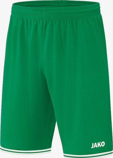 JAKO Pantalon de sport 'Center 2.0' en L en citron vert / blanc, Vue avec produit