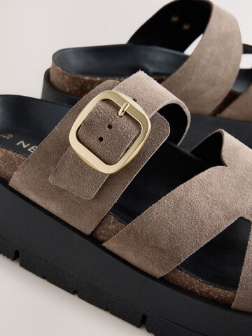 Next Mules 'Forever Comfort' in Brown