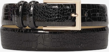 Kazar Belt in Black: front