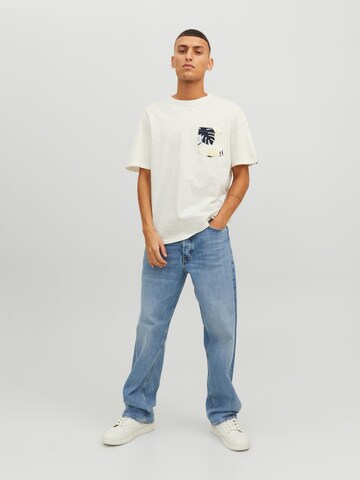 JACK & JONES T-Shirt 'JORTulum' in Weiß