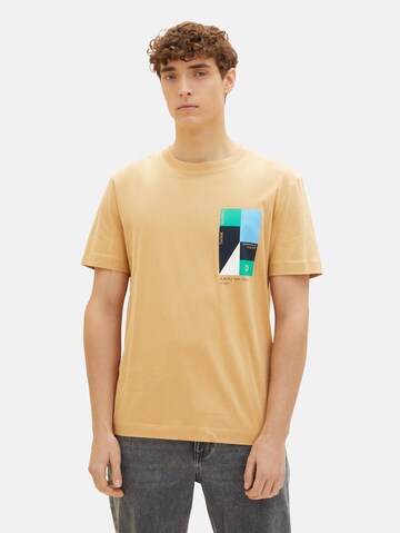 TOM TAILOR DENIM Bluser & t-shirts i brun: forside
