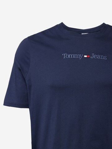 Tommy Jeans Plus Póló - kék