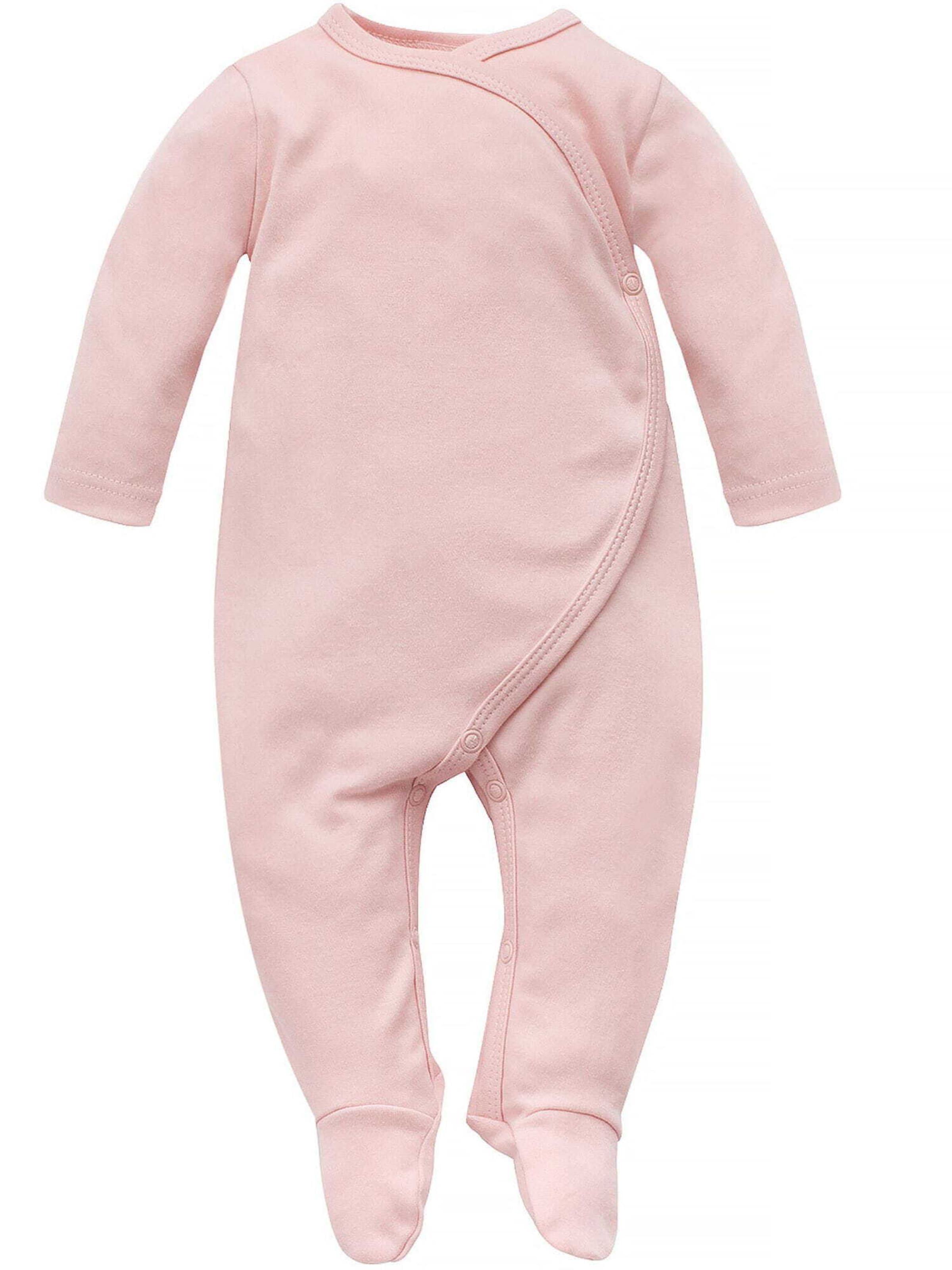 Pinokio Strampler in Pink: Vorderseite