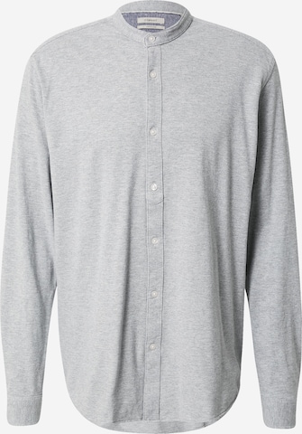 ESPRIT Button Up Shirt in Grey: front