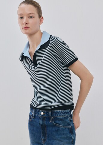 MANGO Pullover 'Cesar' in Blau