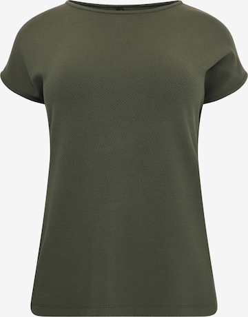 Yoek Shirt in Groen: voorkant