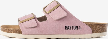 Bayton - Sapato aberto 'Atlas' em roxo: frente