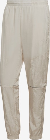 Pantalon 'Reveal Material Mix' ADIDAS ORIGINALS en blanc : devant