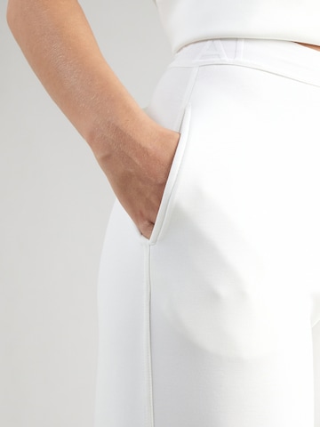 Rich & Royal Široke hlačnice Hlače | bela barva
