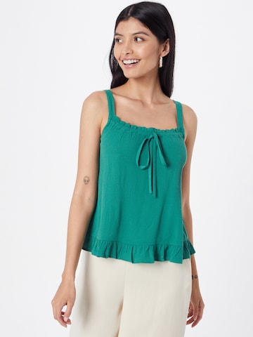 ABOUT YOU Top 'Fleur' in Green: front