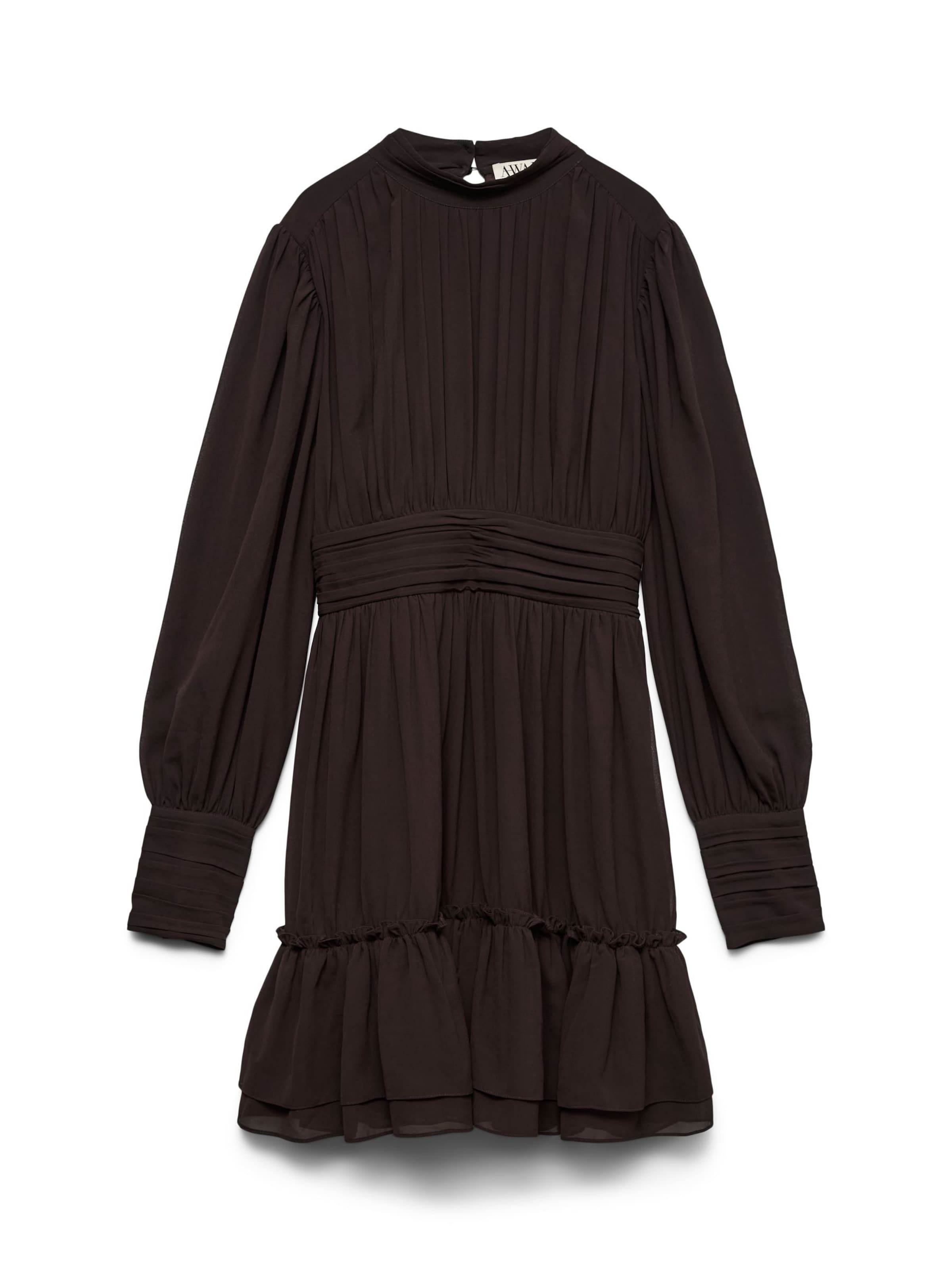 VERO MODA Jurk in Bruin: voorkant