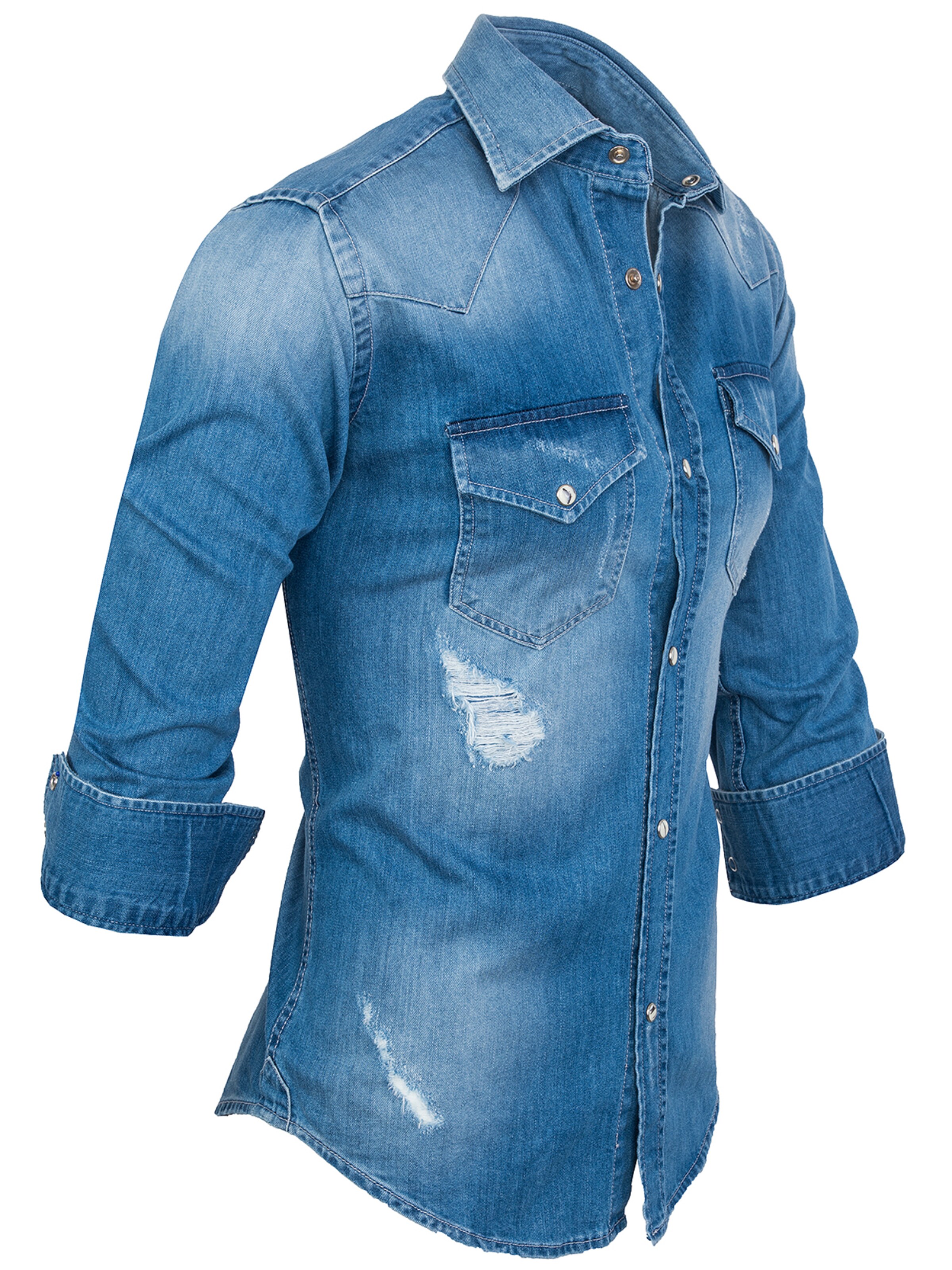 Rock Creek Regular fit Button Up Shirt in Blue