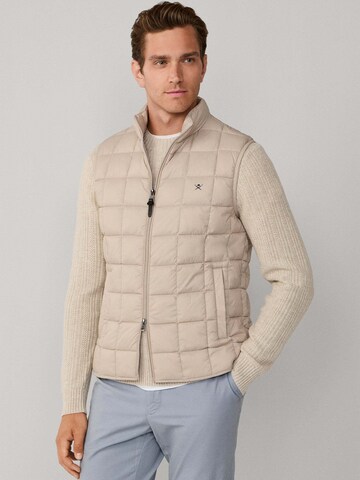 Hackett London Bodywarmer in Beige: voorkant