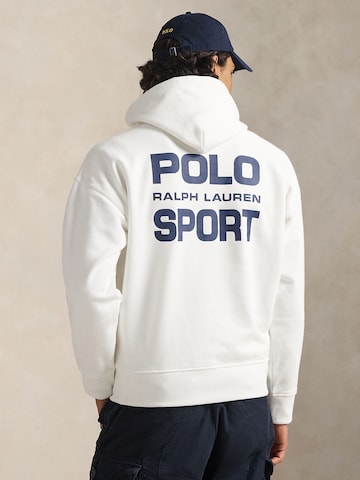 Polo Ralph Lauren Collegepaita 'HEAVY' värissä valkoinen: etupuoli