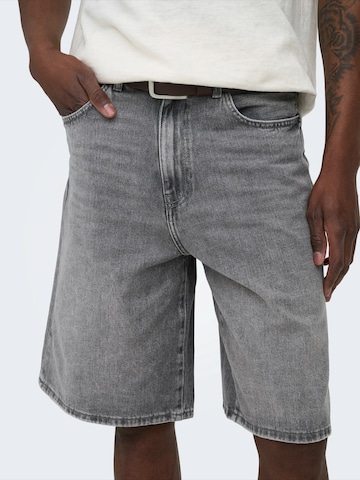 pilka Only & Sons „Baggy“ Džinsai 'ONSCARL'