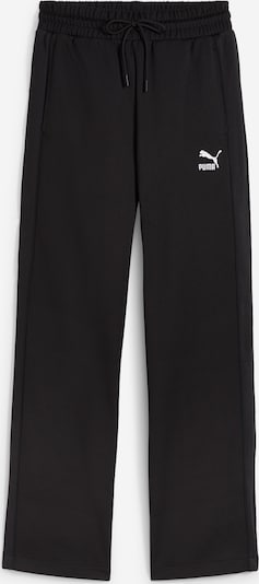 PUMA Pantalon 'T7' en noir / blanc, Vue avec produit