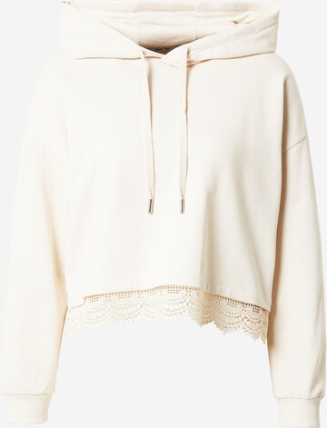 ABOUT YOU Sweatshirt 'Letizia' in Wit: voorkant