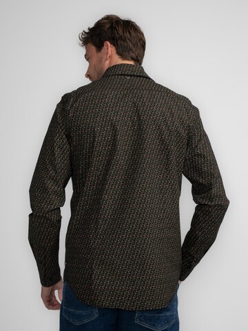 Petrol Industries Regular fit Button Up Shirt in Brown