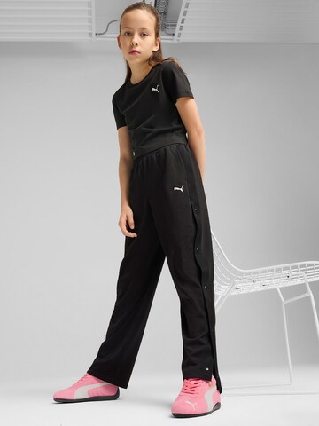 PUMA regular Παντελόνι φόρμας 'WARDROBE ESS' σε μαύρο