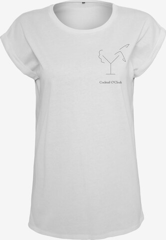 Merchcode Shirt in White: front