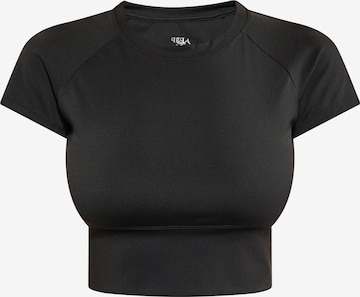 IZIA - Camiseta en negro: frente