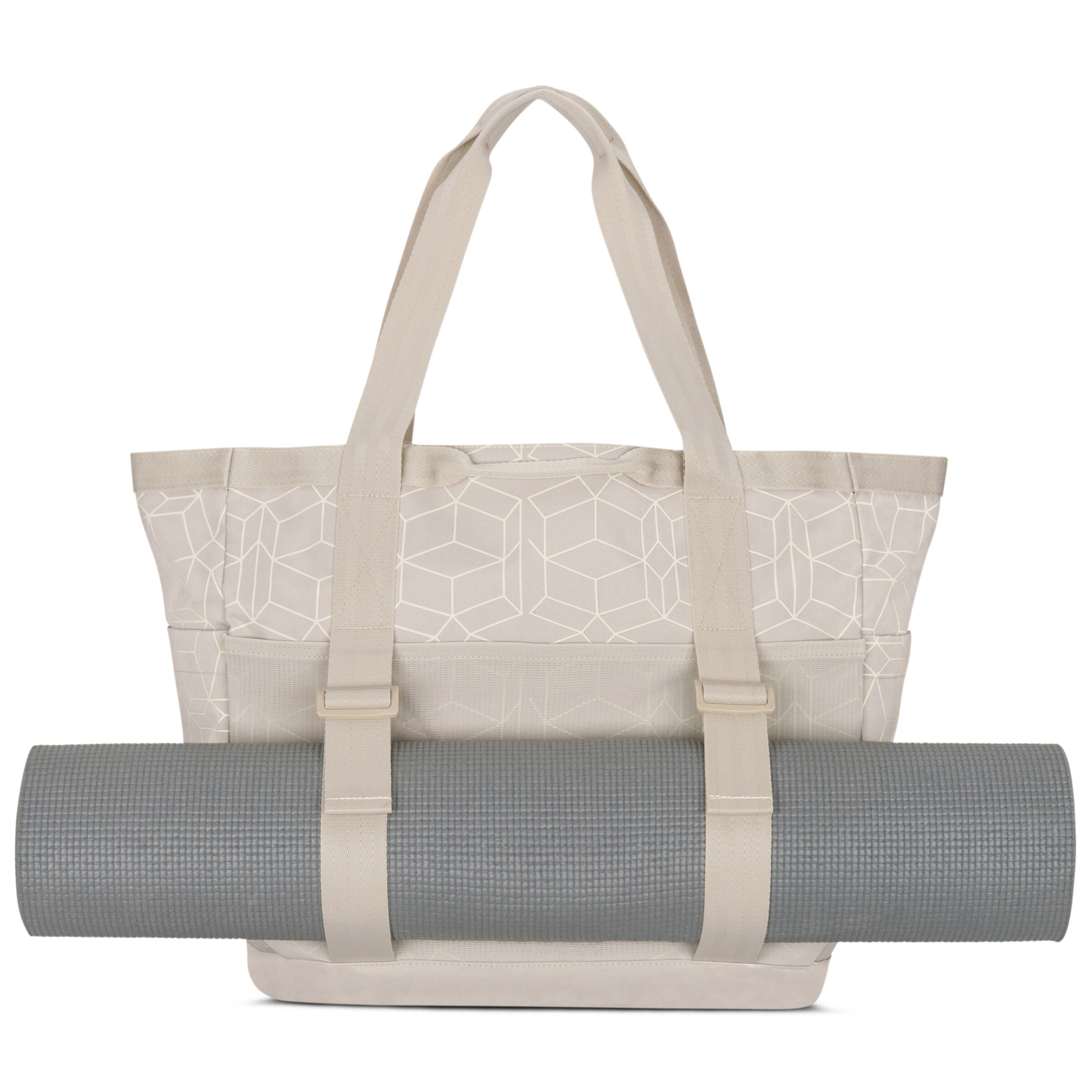 LARKSON Shopper i beige: forside