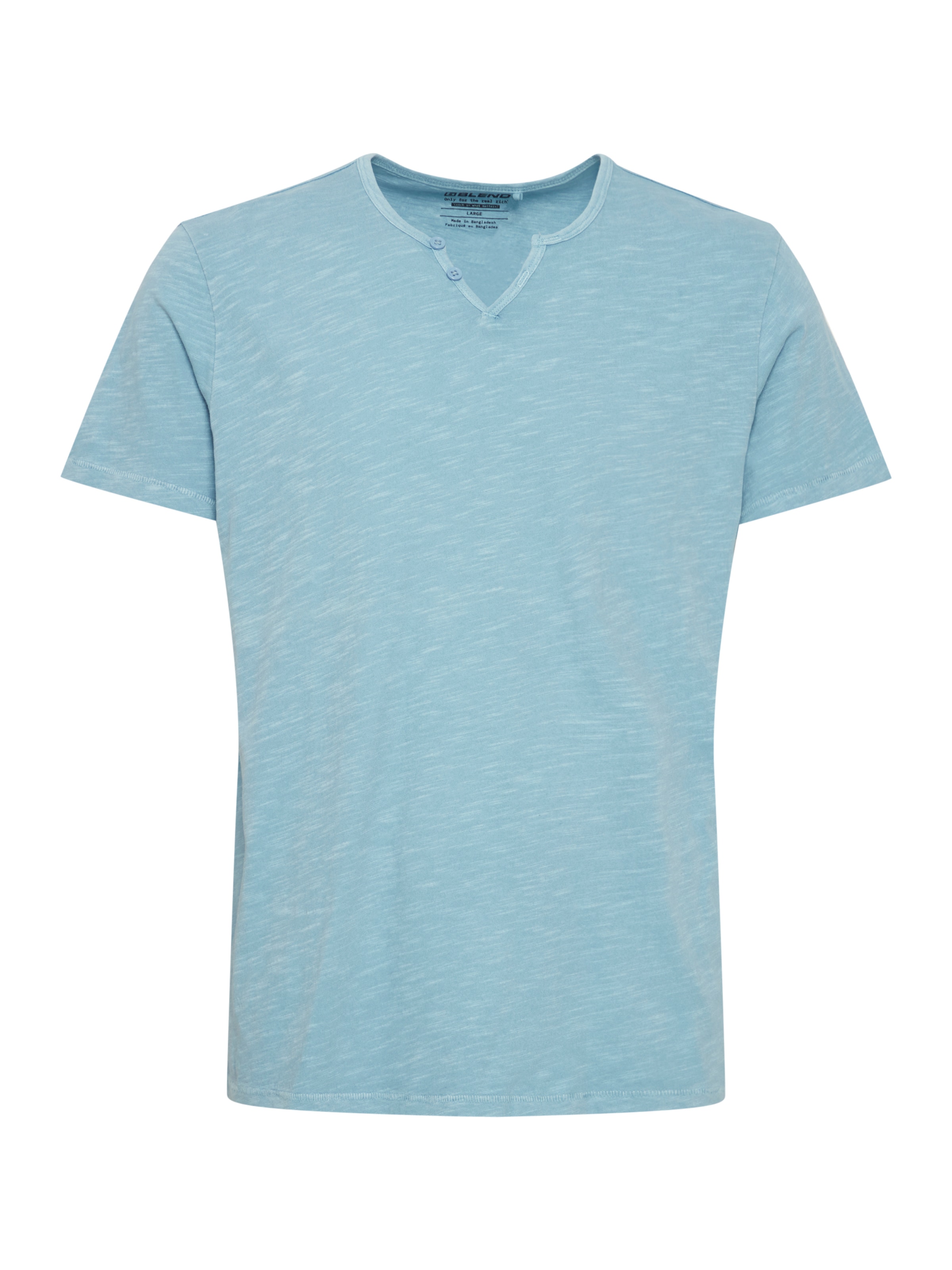 T-Shirt 'Ashton' BLEND en bleu : devant