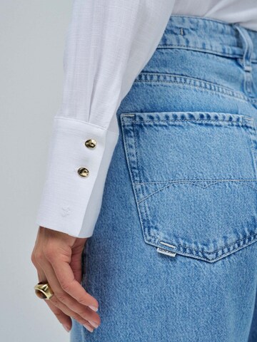 Salsa Jeans Blouse 'Birmingham' in White