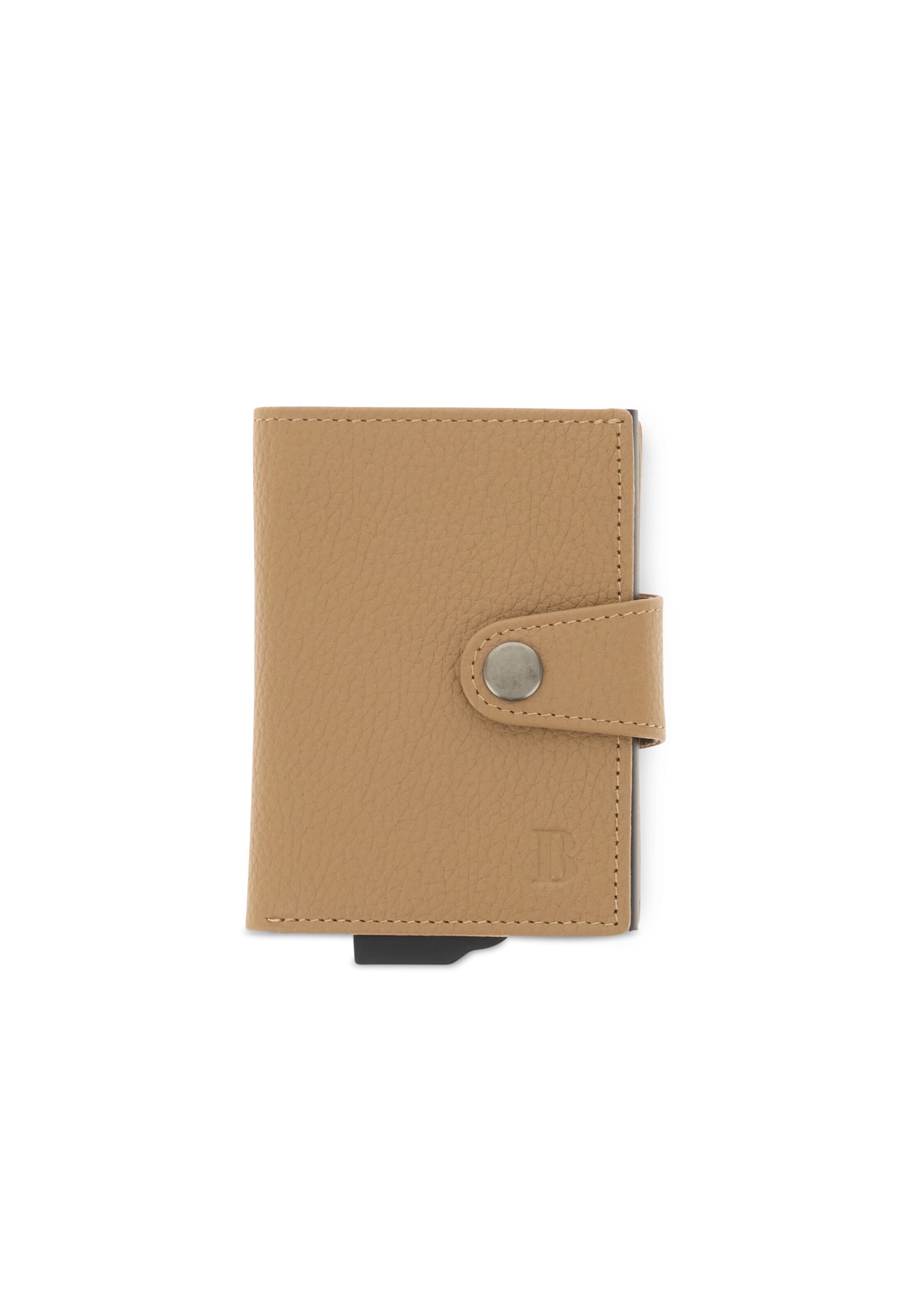 Boggi Milano Wallet in Beige: front