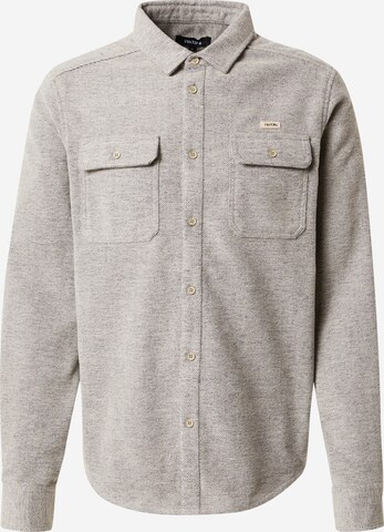 Iriedaily Regular fit Skjorta 'Samuel' i grå: framsida