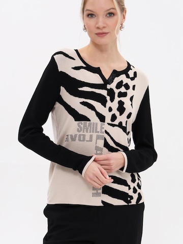 Passioni Sweater in Beige: front