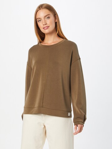 comma casual identity Sweatshirt in Green: front