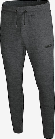 JAKO Tapered Sporthose in Grau: Vorderseite