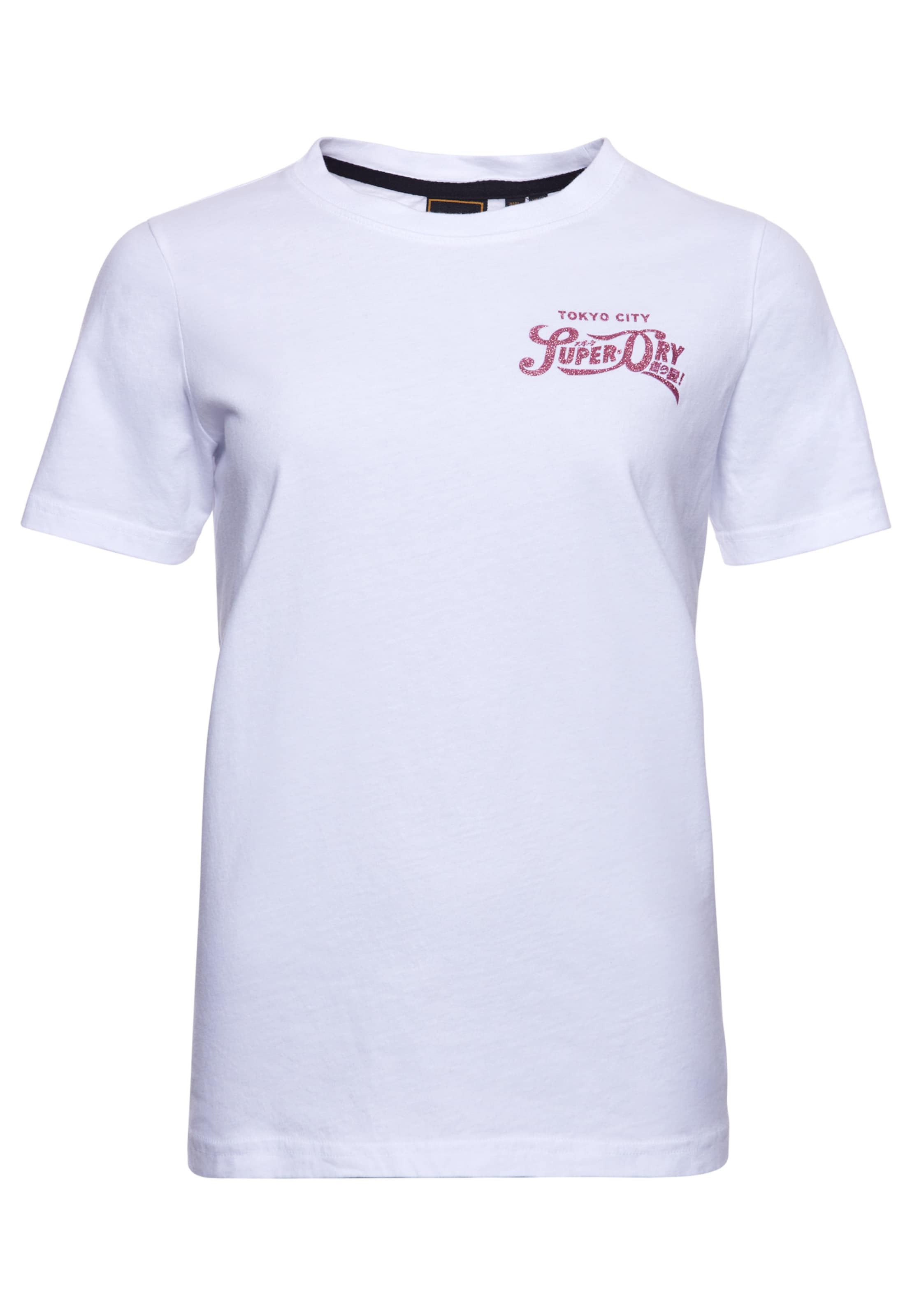 Frauen Shirts & Tops Superdry T-Shirt in Weiß - BY95652