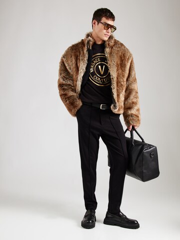 Felpa di Versace Jeans Couture in nero