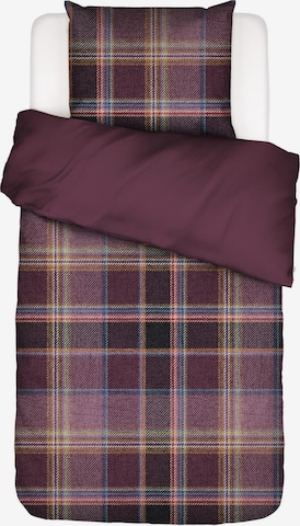 ESSENZA Duvet Cover 'Meau' in Purple: front