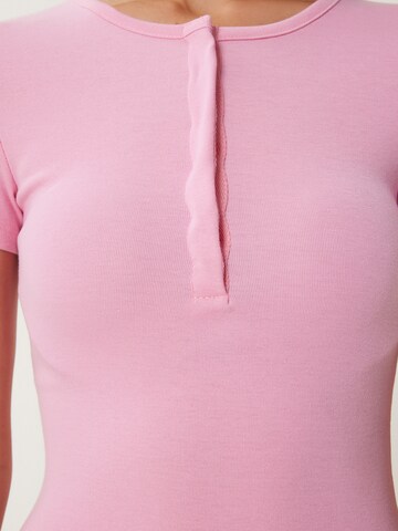 T-shirt Happiness İstanbul en rose