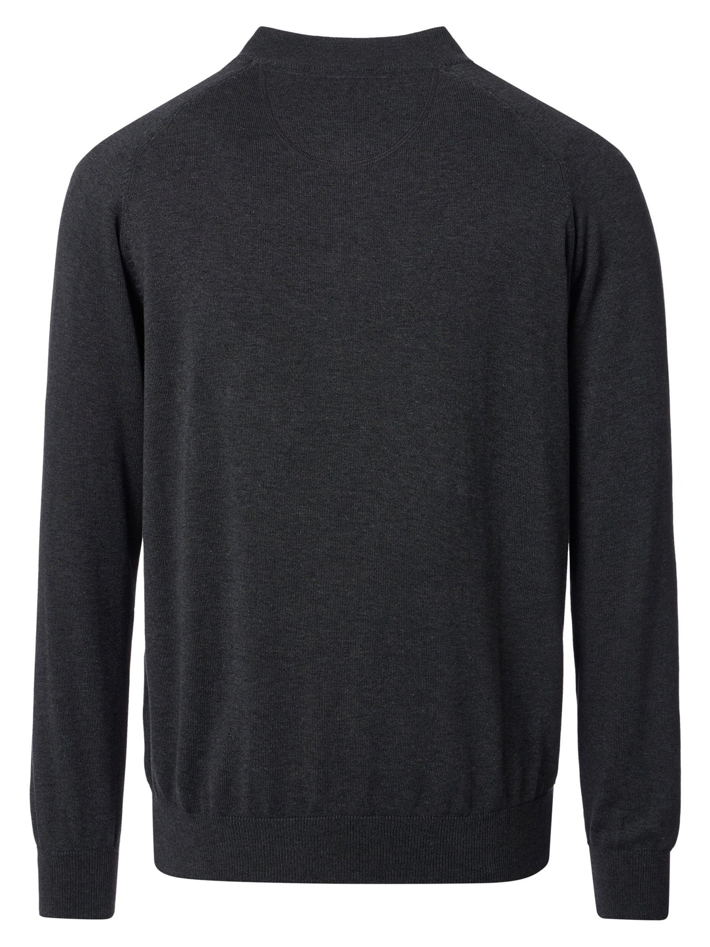 CASAMODA Knit Cardigan 'Basic' in Grey