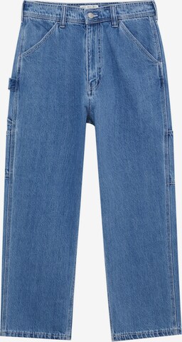 Pull&Bear Loosefit Jeans in Blau: predná strana