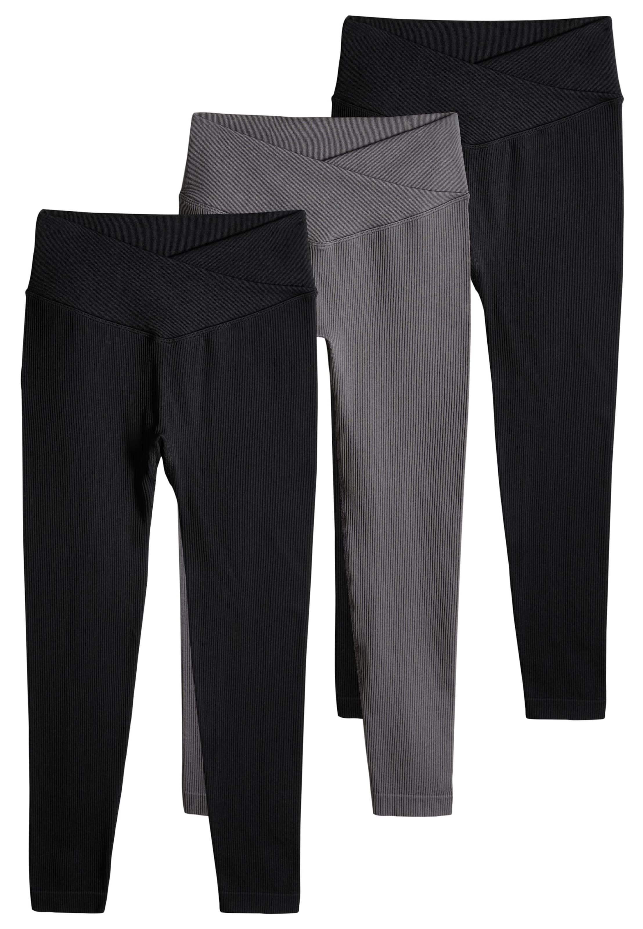 The Set Skinny Leggings in Grau: Vorderseite