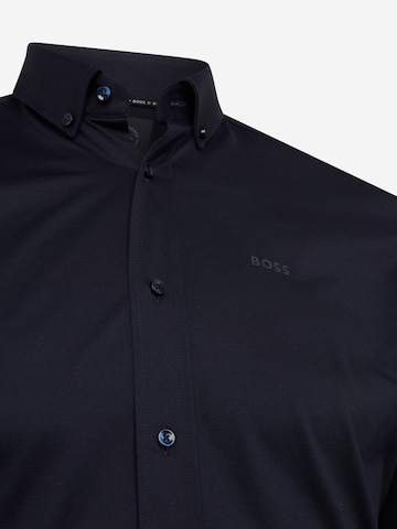 BOSS Black - Regular Fit Camisa 'JOE' em azul