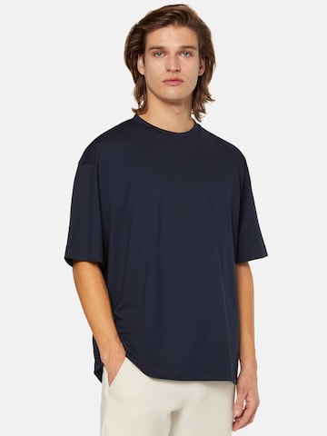 T-Shirt Boggi Milano en bleu : devant