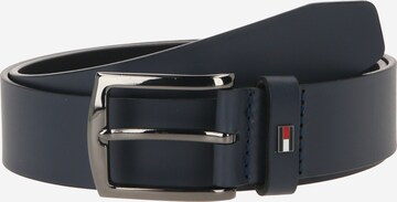 TOMMY HILFIGER Belt 'Denton' in Blue: front