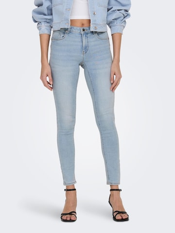 ONLY Skinny Jeans 'DAISY' in Blauw: voorkant