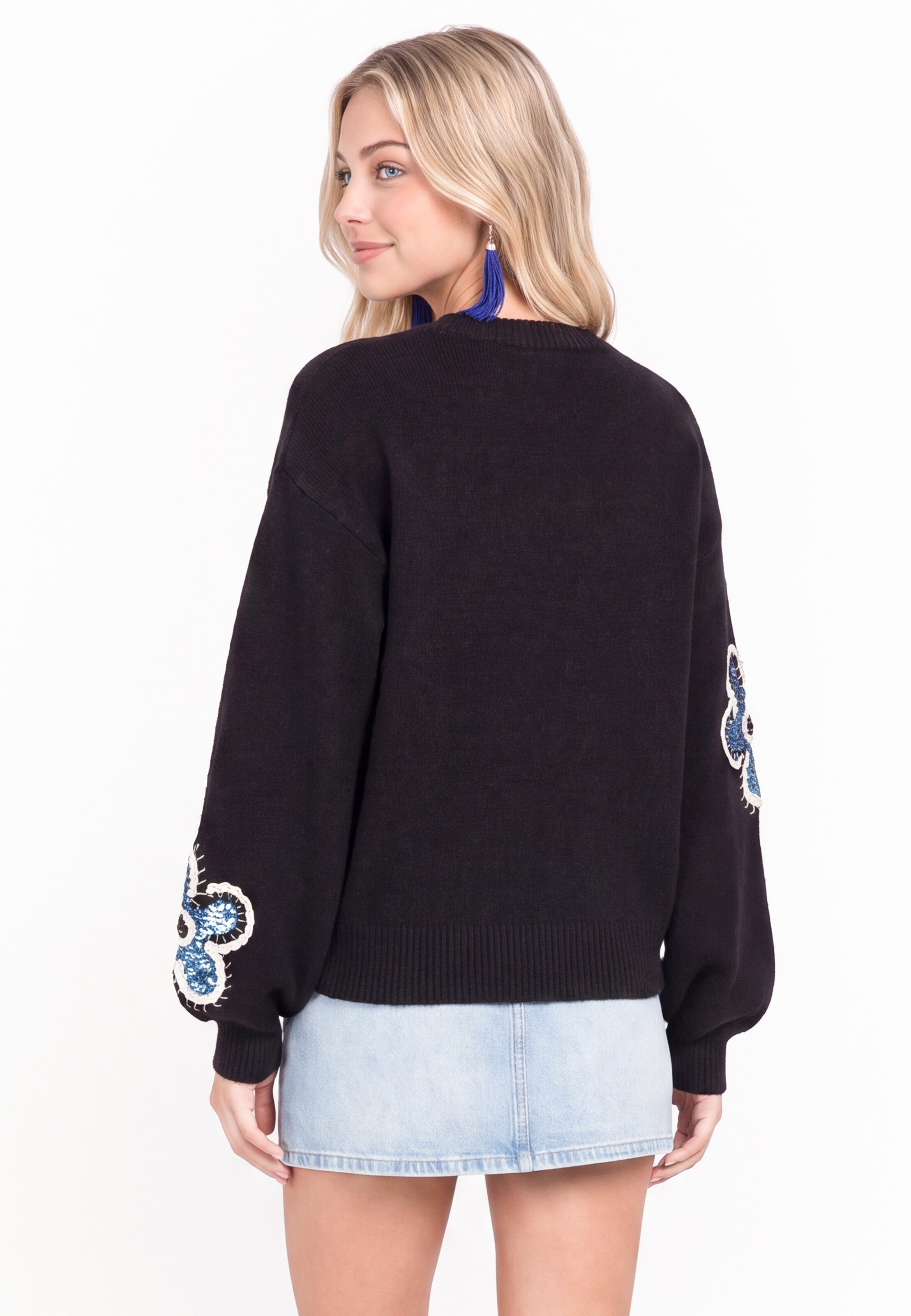 IZIA - Jersey en negro