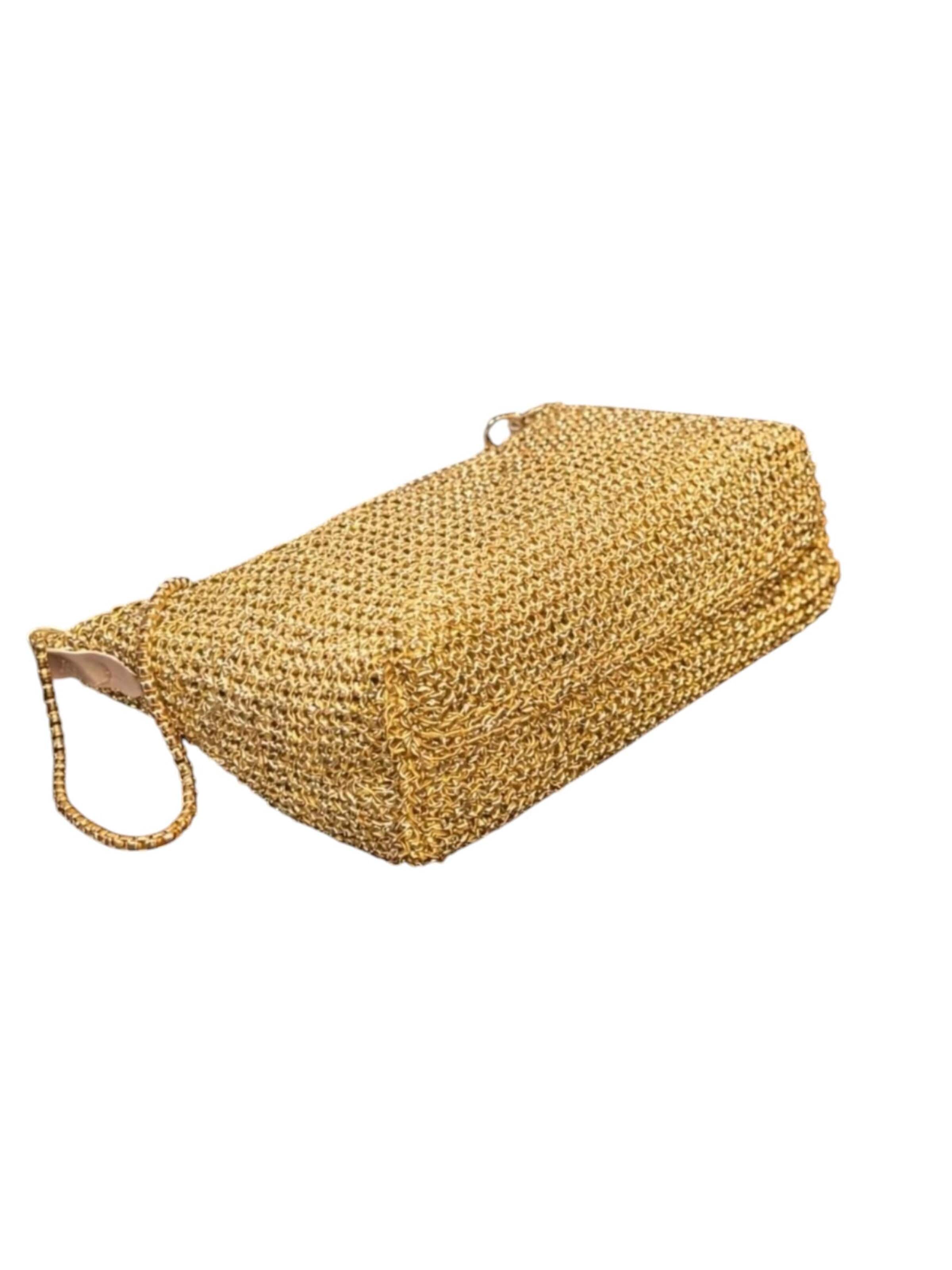 fashionshowcase Schultertasche 'GLOREA – Abendtasche'‌ in Gold
