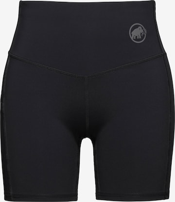 MAMMUT Workout Pants 'Massone' in Black: front