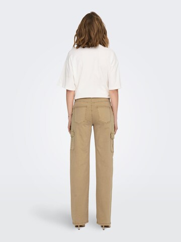 ONLY tavaline Klapptaskutega püksid 'Safai-Missouri', värv pruun